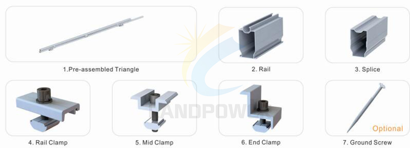 Enerack ground mounting