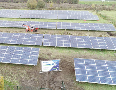 ufeffufeffMontaj solar cu șurub la sol Holland 400KW