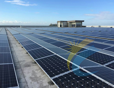 Montare pe acoperiș est/vest1,1 MW Filipine