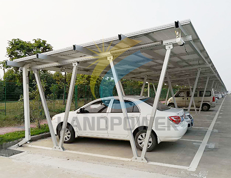 Structură solară carport 100KW Fujian China